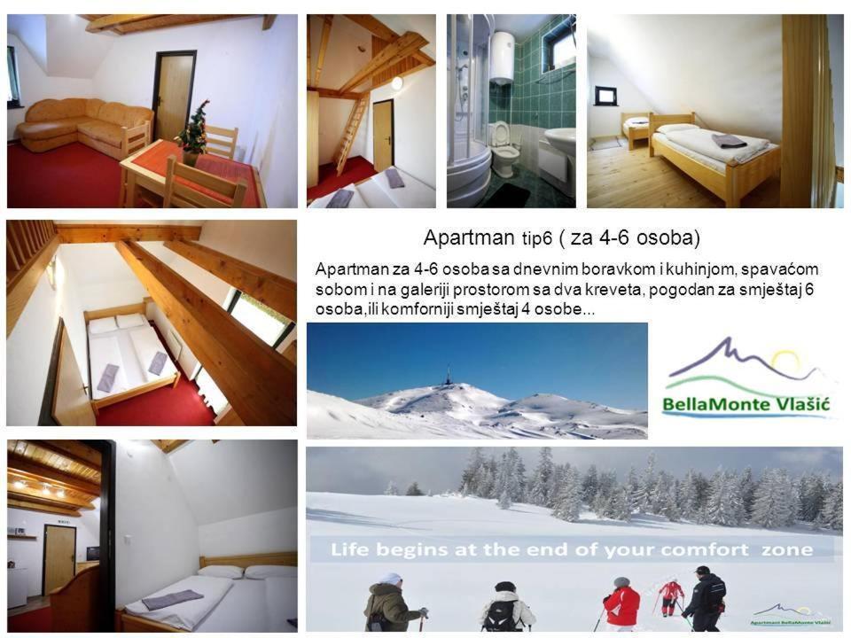 Apartments Bellamonte Власич Экстерьер фото